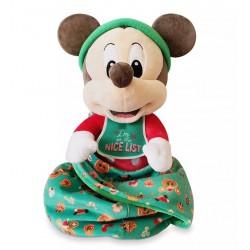 Mickey Mouse Disney Babies Holiday Knuffel in Dekentje