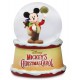 Mickey's Christmas Carol Snow Globe Mickey Mouse as Bob Cratchit