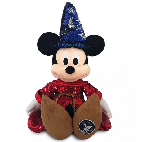 Sorcerer Mickey Mouse Sequined Plush – Fantasia 80th Anniversary
