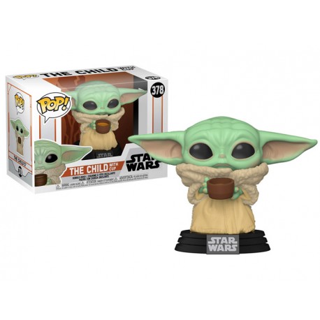 Funko Pop 378 The Child with Cup, The Mandalorian