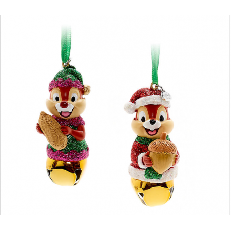 Disney Christmas Figurine Ornament - Chip and Dale