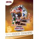 Beast Kingdom Disney Mickey Mouse Clock Cleaners D-Stage Series Statue