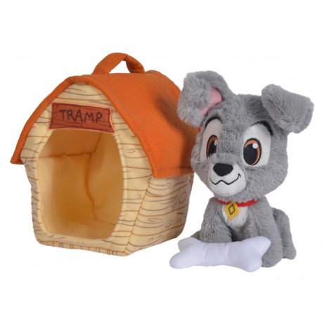 Disney Tramp in Doghouse Plush