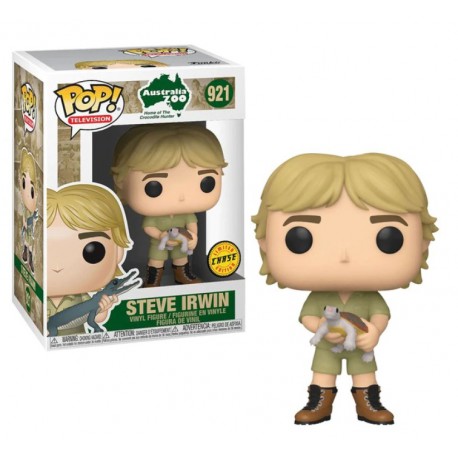 Funko Pop 921 Steve Irwin, Crocodile Hunter (Chase)