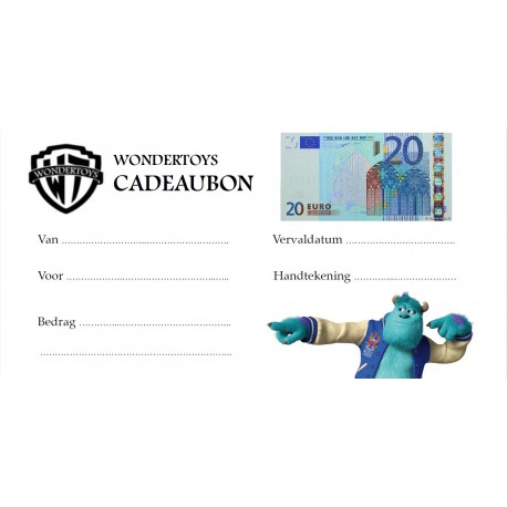 Giftcard € 20,00