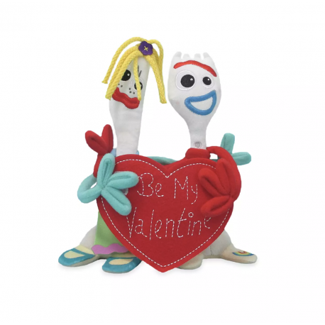 Disney Forky and Karen Beverly Valentine's Day Plush
