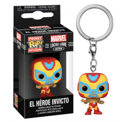 Pocket POP keychain Marvel Lucha Libre Iron Man El Heroe Invicto