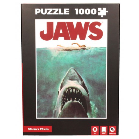 Jaws Puzzle Movie Poster