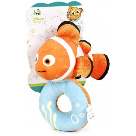 Disney Baby Nemo Plush Rattle 15cm
