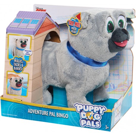Disney Puppy Dog Pals Adventure Pals Knuffel - Bingo