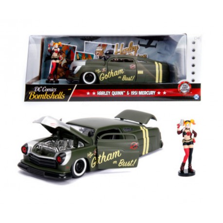 DC Comics: Bombshells - Harley Quinn and 1951 Mercury