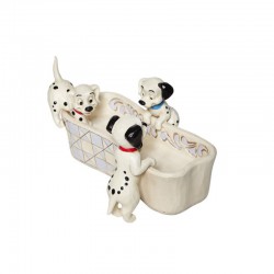 Disney Traditions - Puppy Bowl 101 Dalmatians Bone Dish