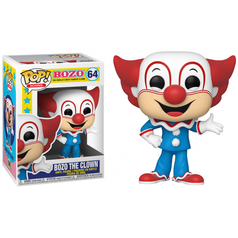 Funko Pop 64 Bozo The Clown, Icons - Wondertoys.nl