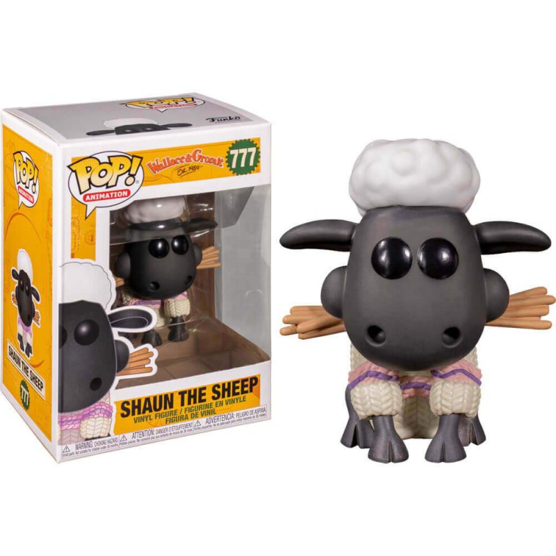 Funko Pop 777 Shaun The Sheep Wallace Gromit Wondertoys