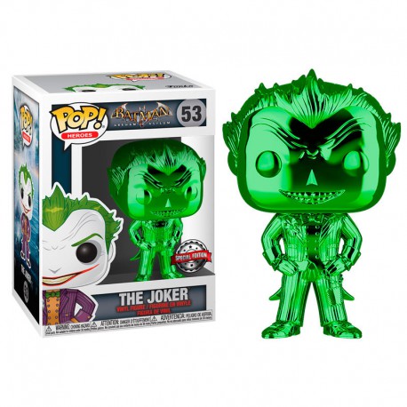 Funko Pop 53 The Joker (Special Edition Green Chrome)