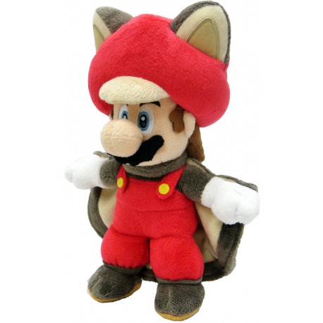 Super Mario Bros: Flying Squirrel Mario Plush 23cm
