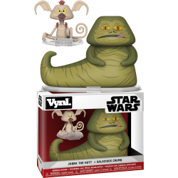 Vynl Duo - Jabba The Hutt and Salacious Crumb, Star Wars