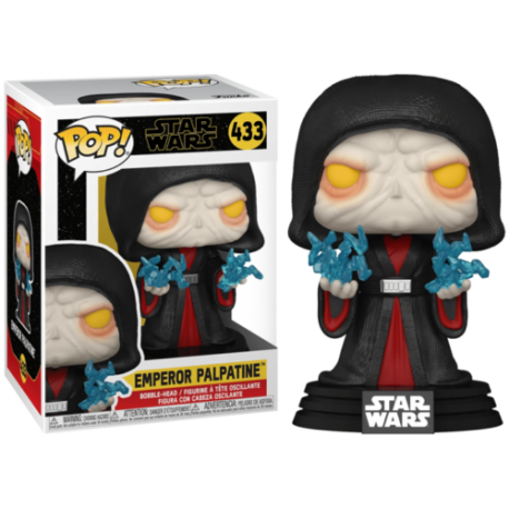 Funko Pop 433 Emperor Palpatine, Star Wars - Wondertoys.nl