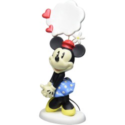 Precious Moments My Thoughts are Filled with You Minnie Mouse Figurine