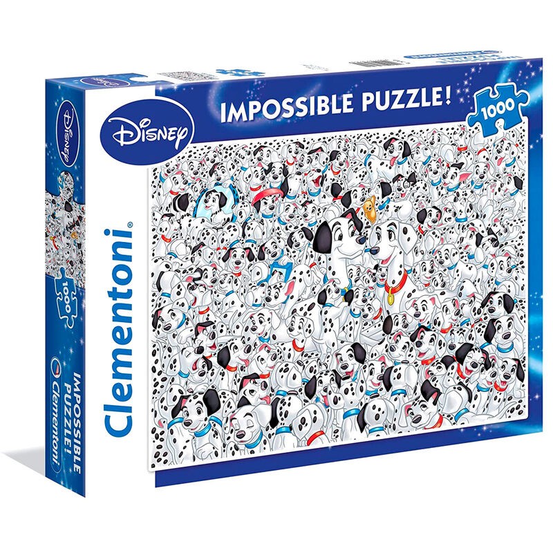 Zielig ruilen Ruwe olie Disney 101 Dalmatians Impossible puzzle 1000pcs - Wondertoys.nl