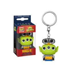 Pixar Pocket POP! Vinyl Keychain 4 cm Alien as Wall-E , Toy Story Alien Remix