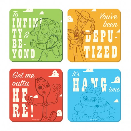 Disney: Toy Story - Characters Set of 4 Coasters
