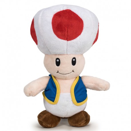 Mario Bros Toad Knuffel