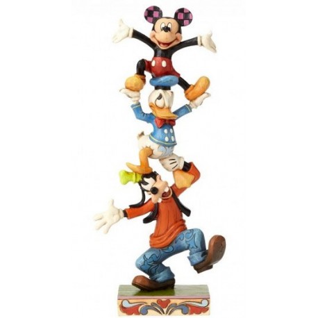 Disney Traditions - Teetering Tower (Goofy, Donald Duck and Mickey Mouse
