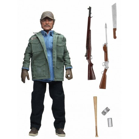NECA Jaws: Sam Quint 8 inch Clothed Action Figure