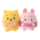 Disney Winnie The Pooh & Piglet Duo Ufufy Pluche
