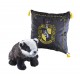 Harry Potter House Mascot Cushion with Plush Figure Hufflepuff