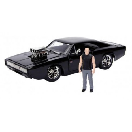 Fast and Furious: 1970 Dodge Charger Black 1:24