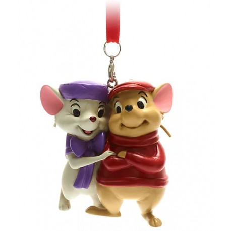 Disney Bernard and Bianca Hanging Ornament, The Rescuers