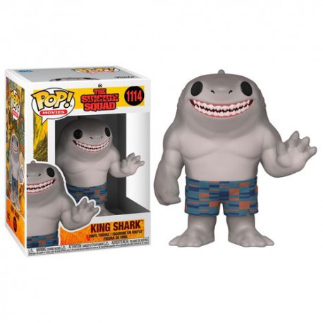 Funko Pop 1114 King Shark, The Suicide Squad