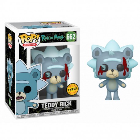 Funko Pop 662 Teddy rick (Chase), Rick & Morty