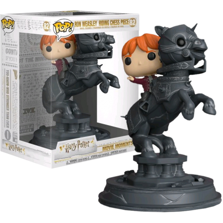 Funko Pop 82 Movie Moments: Ron Riding Chess Piece, Harry Potter