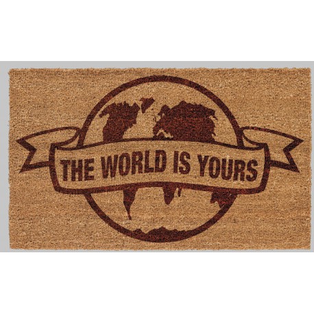 Scarface: The World is Yours Globe 60 x 40 cm Doormat