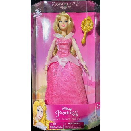 Disney Classic Doll - Aurora With Hair Brush, Sleeping Beauty