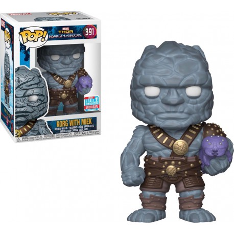 Funko Pop 391 Korg with Miek (Convention Exclusive), Thor Ragnarok