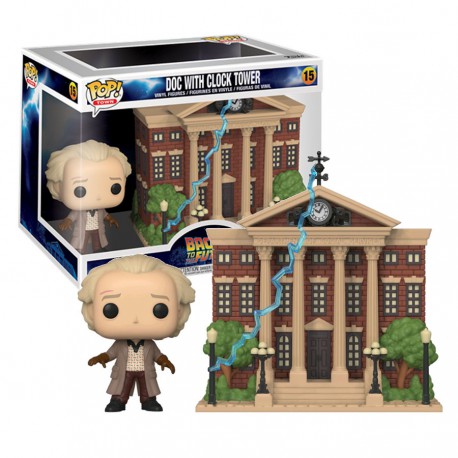 Funko Pop 15 Doc with Clock Tower, Back To The future