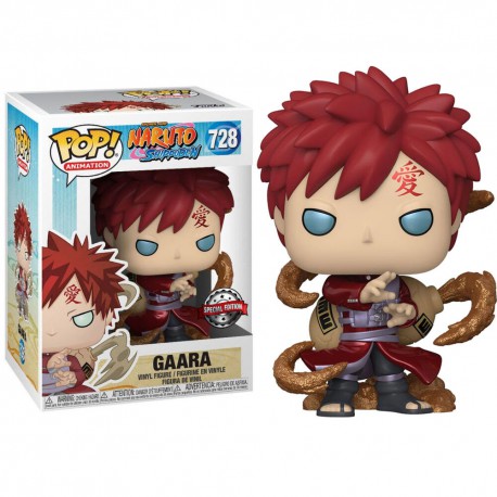 Funko Pop 728 Gaara Metallic Exclusive, Naruto