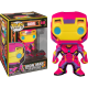 Funko Pop 649 Iron Man (Black Light), Marvel