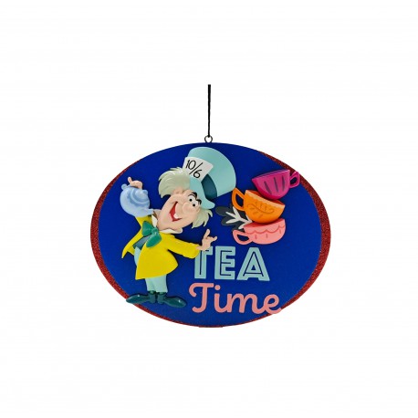 Disney Christmas Hanging Ornament Mad Hatter ‘Tea Time’