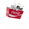 Kurt Adler Polar Bear Cub in Coke Cooler Ornament