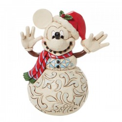 Disney Traditions - Snowy Smiles - Mickey Mouse Snowman