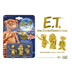E.T. the Extra-Terrestrial Collector's Set Mini Figures 3-Pack Golden Edition 5 cm