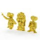 E.T. the Extra-Terrestrial Collector's Set Mini Figures 3-Pack Golden Edition 5 cm