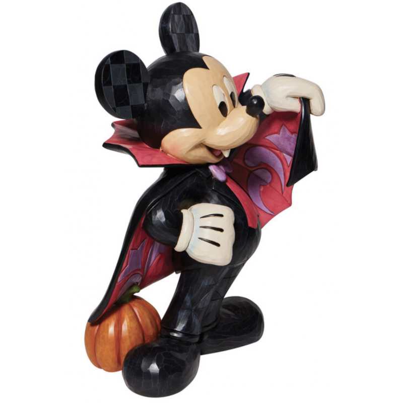 Disney Traditions Minnie Witch and Vampire Mickey Halloween Figurine