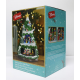 Disney Animated Christmas Tree Table Top Statue with LED Lights & Sounds (44.5cm)