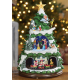 Disney Animated Christmas Tree Table Top Statue with LED Lights & Sounds (44.5cm)